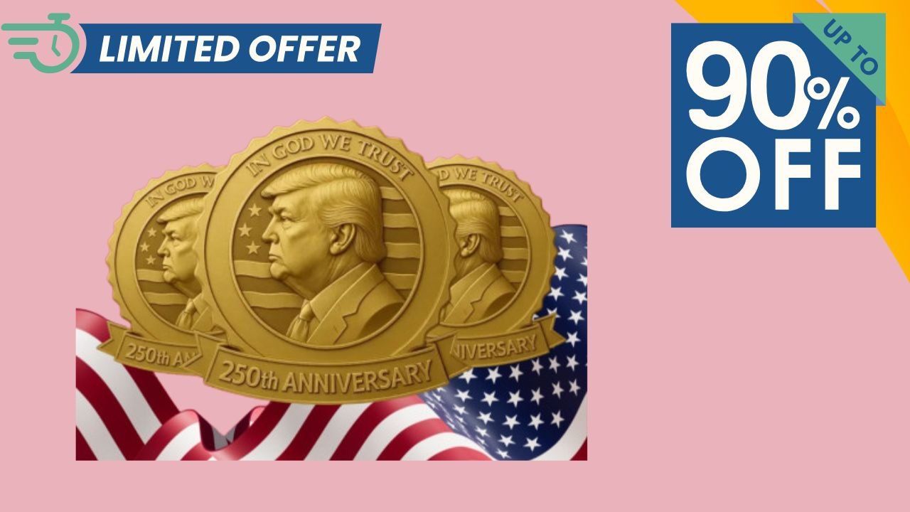 Trump 250th Anniversary Golden Badge Review