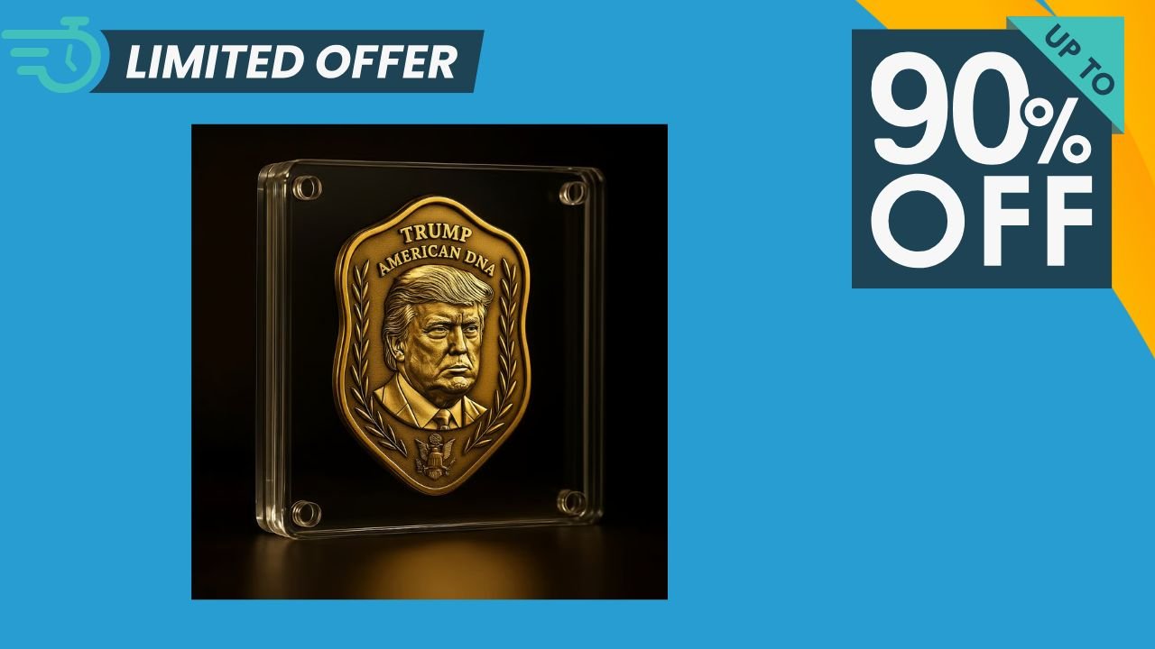 Trump American DNA Badge 2025 USA