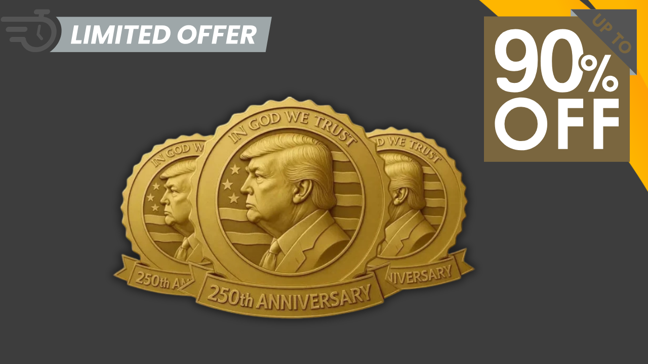 Trump 250th Anniversary Golden Badge Review